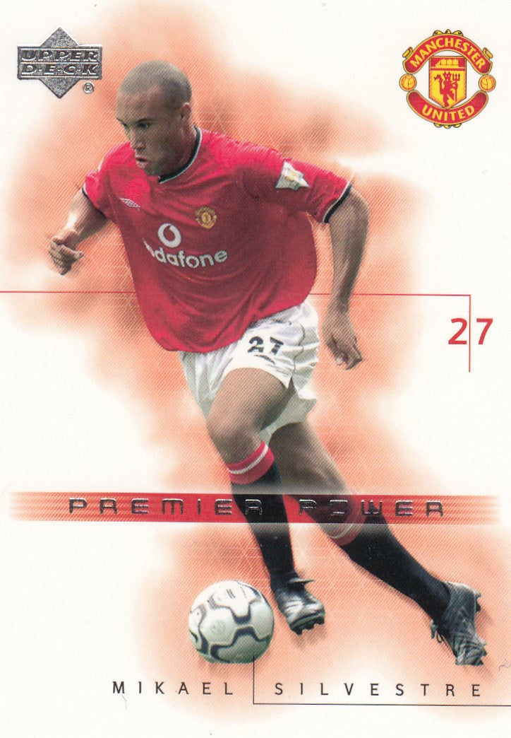 058. MIKAEL SILVESTRE - MANCHESTER UNITED - PREMIER POWER