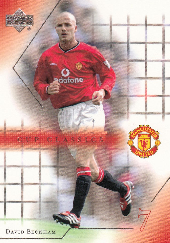 076. DAVID BECKHAM - MANCHESTER UNITED - CUP CLASSICS