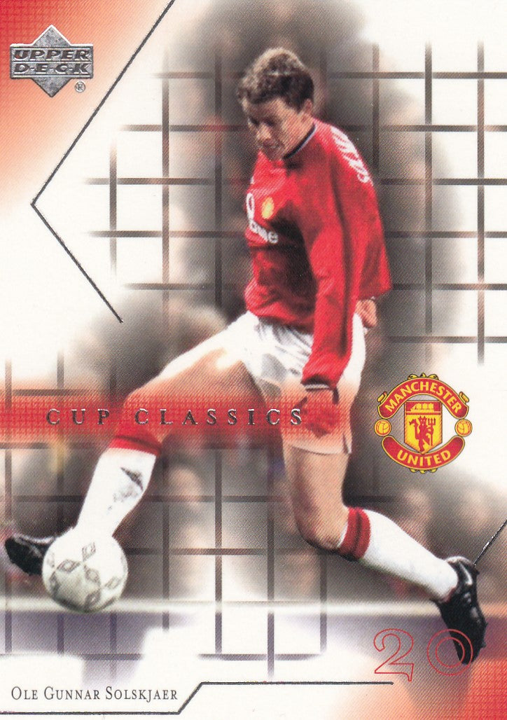 085. OLE GUNNAR SOLSKJAER - MANCHESTER UNITED - CUP CLASSICS