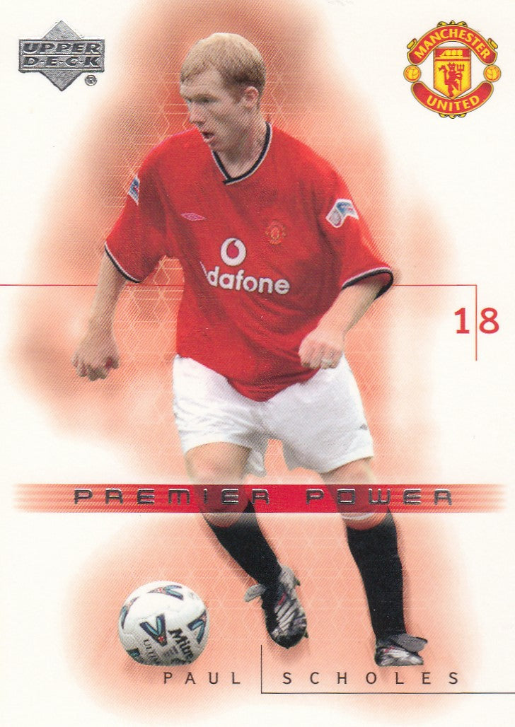 050. PAUL SCHOLES - MANCHESTER UNITED - PREMIER POWER