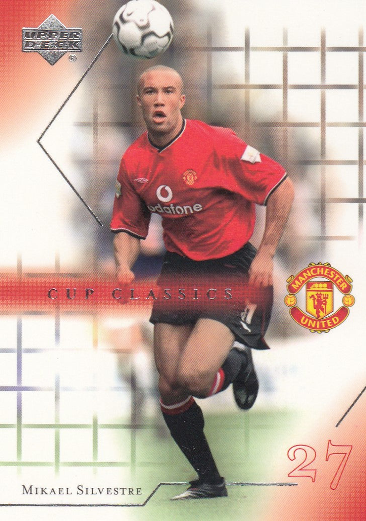 088. MIKAEL SILVESTRE - MANCHESTER UNITED - CUP CLASSICS