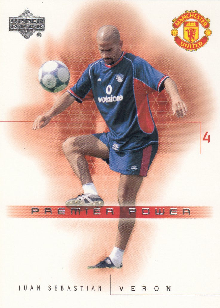 052. JUAN SEBASTIAN VERON - MANCHESTER UNITED - PREMIER POWER
