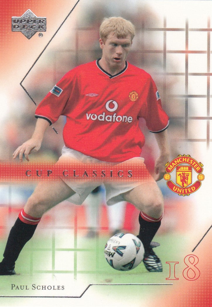 080. PAUL SCHOLES - MANCHESTER UNITED - CUP CLASSICS