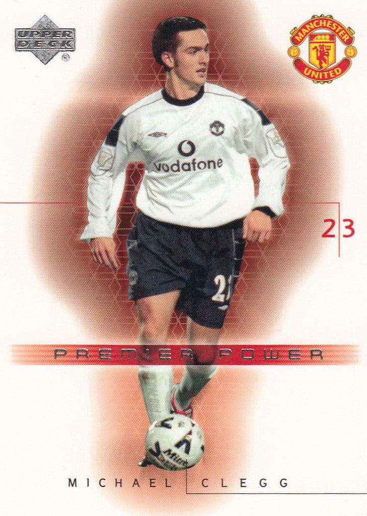 072. MICHAEL CLEGG - MANCHESTER UNITED - PREMIER POWER