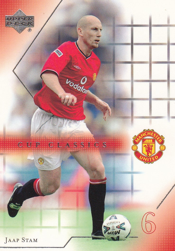 081. JAAP STAM - MANCHESTER UNITED - CUP CLASSICS