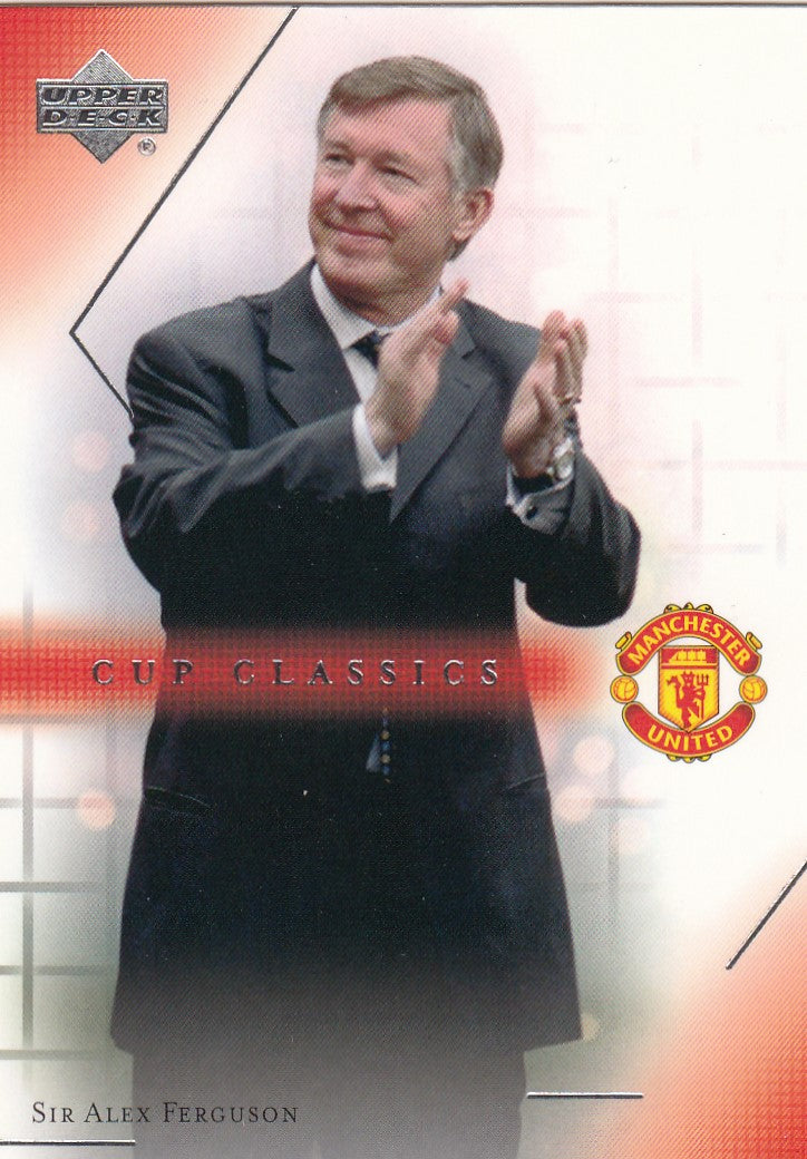 105. SIR ALEX FERGUSON - MANCHESTER UNITED - CUP CLASSICS