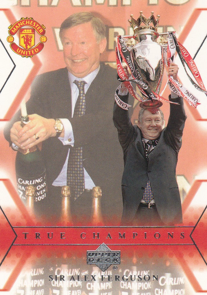 133. SIR ALEX FERGUSON - MANCHESTER UNITED - TRUE CHAMPIONS
