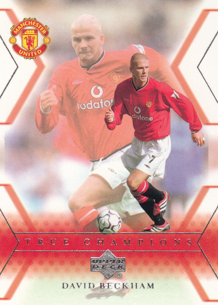 106. DAVID BECKHAM - MANCHESTER UNITED - TRUE CHAMPIONS