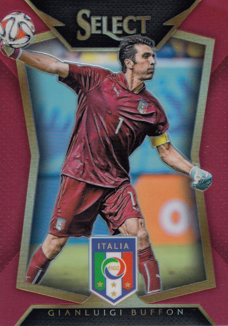046. GIANLUIGI BUFFON - ITALY - SELECT RED PRIZM - #199