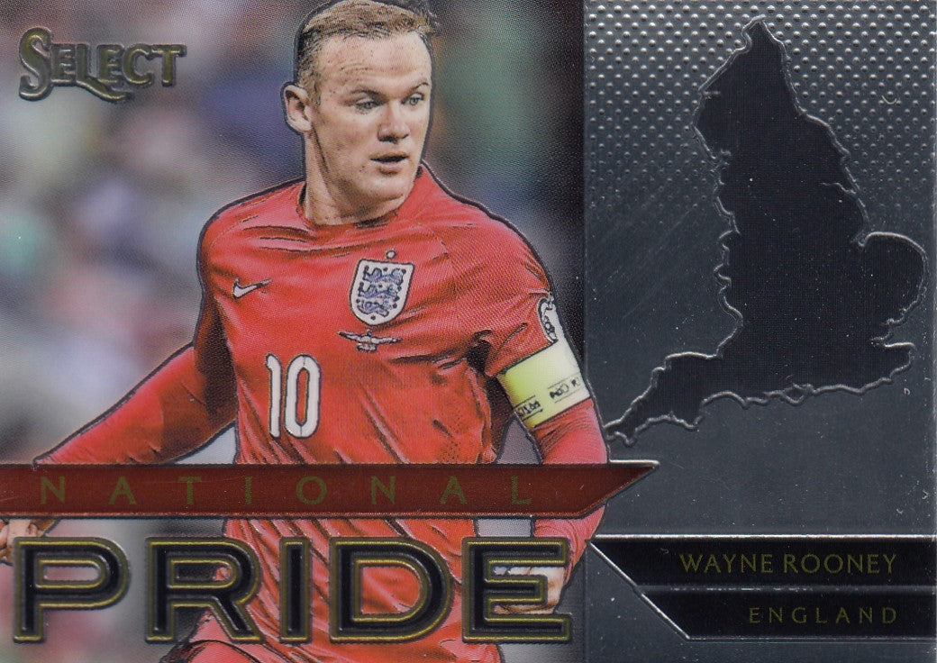 016. WAYNE ROONEY - ENGLAND - SELECT PRIZM - NATIONAL PRIDE