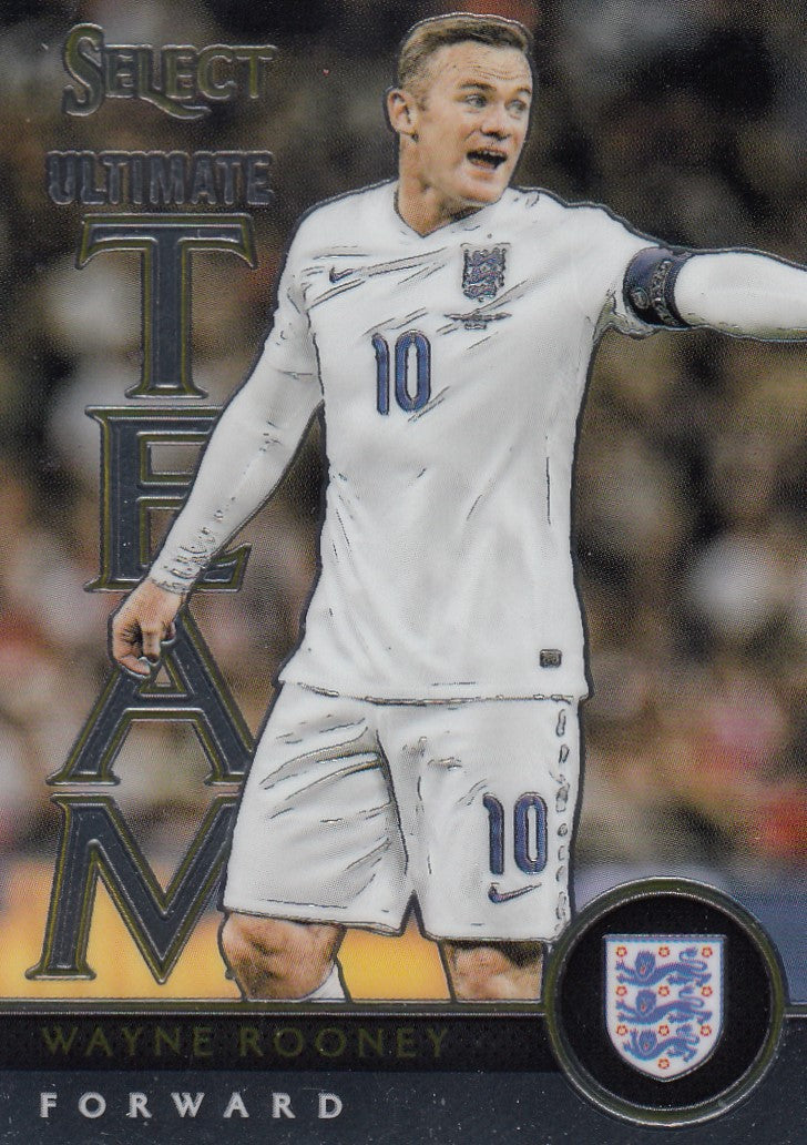 018. WAYNE ROONEY - ENGLAND - SELECT PRIZM - ULTIMATE TEAM