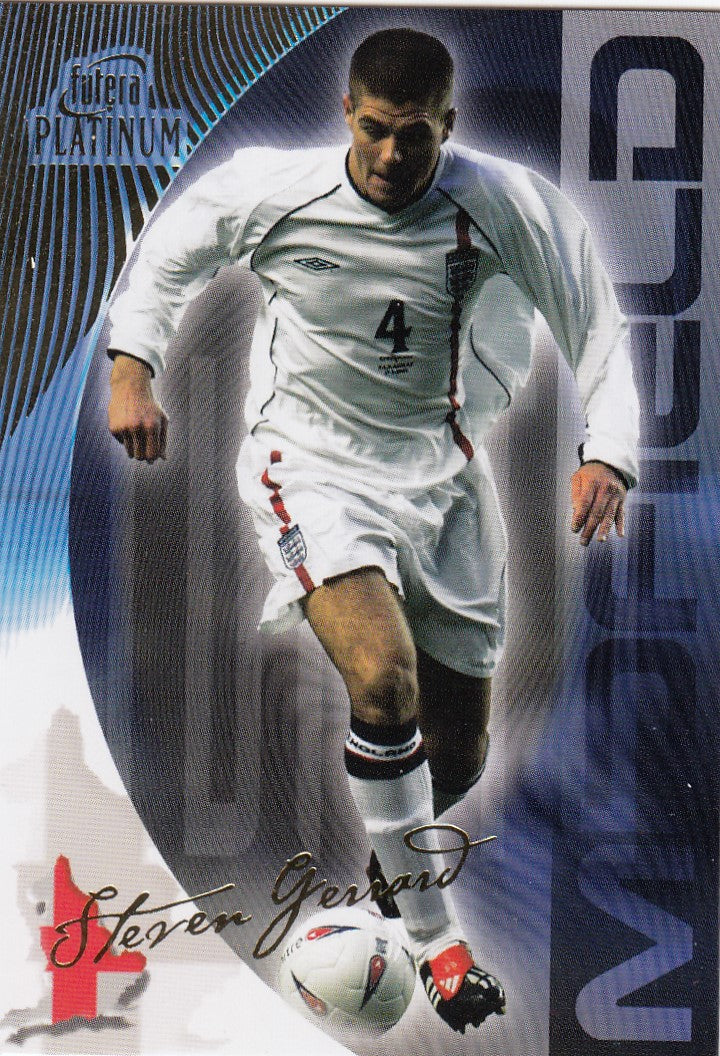 33. STEVEN GERRARD - ENGLAND - MIDFIELD