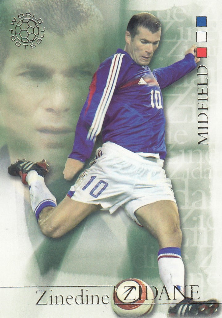 39. ZINEDINE ZIDANE - FRANCE - MIDFIELD