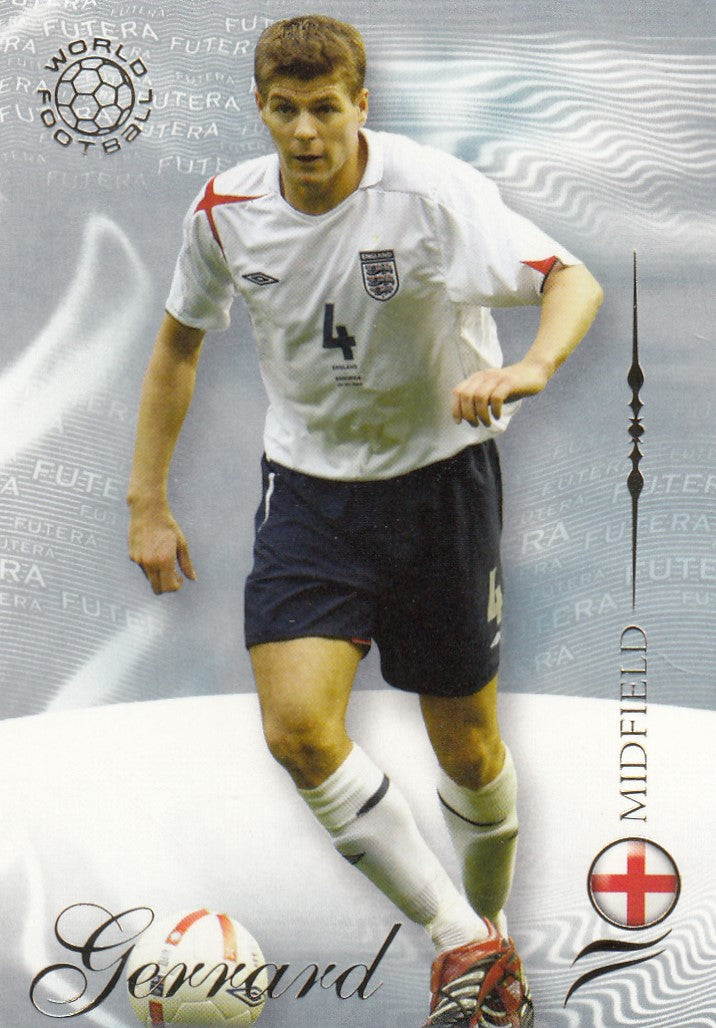 086. STEVEN GERRARD - ENGLAND - MIDFIELD