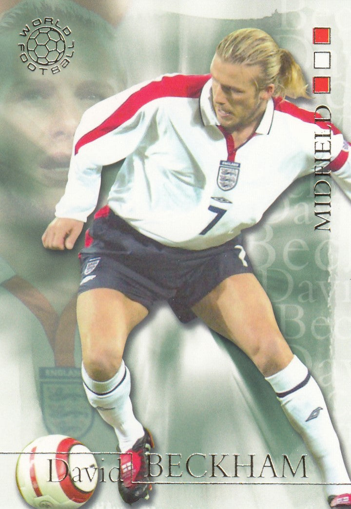 18. DAVID BECKHAM - ENGLAND - MIDFIELD