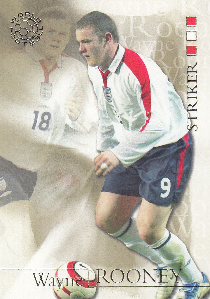 57. WAYNE ROONEY - ENGLAND - STRIKER