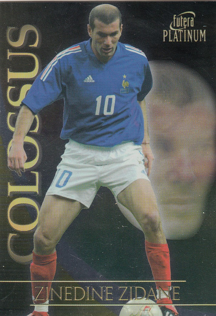 C12. ZINEDINE ZIDANE - FRANCE - COLOSSUS - INSERT