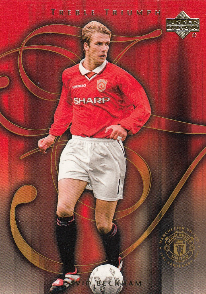 057. DAVID BECKHAM - MANCHESTER UNITED - TREBLE TRIUMPH