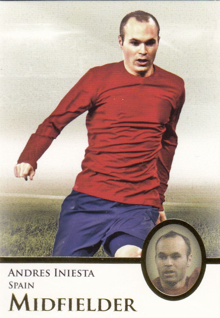 123. ANDRES INIESTA - SPAIN - MIDFIELDER