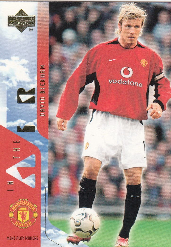 045. DAVID BECKHAM - MANCHESTER UNITED - IN THE AIR