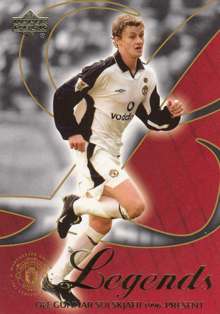 010. OLE GUNNAR SOLSKJAER - MANCHESTER UNITED - LEGENDS