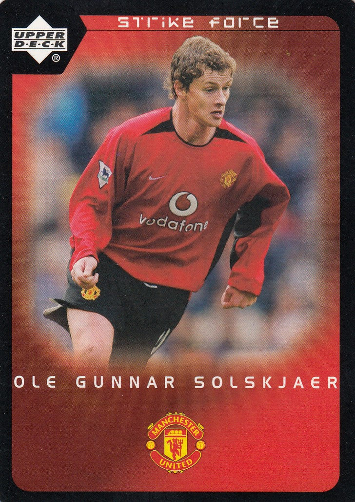 031. OLE GUNNAR SOLSKJAER - MANCHESTER UNITED - STRIKE FORCE 1