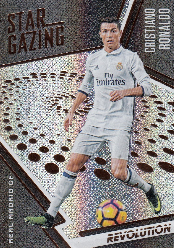 SG-7. CRISTIANO RONALDO - REAL MADRID CF - INSERT - REVOLUTION - STAR GAZING