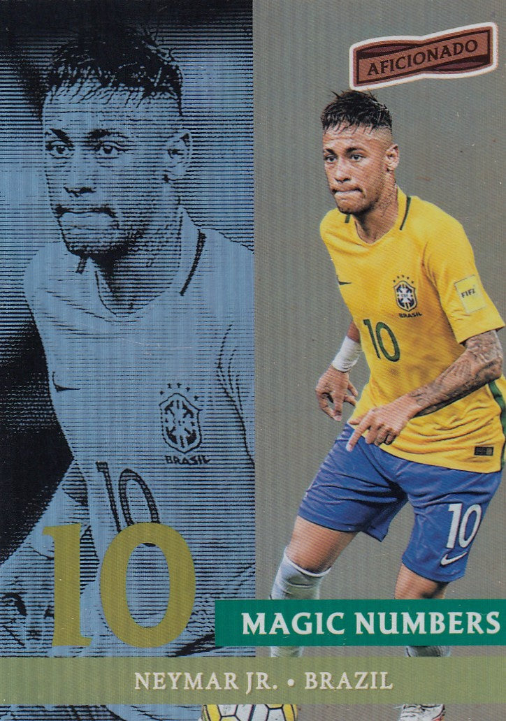 MN-12. NEYMAR JR - BRAZIL - INSERT - MAGIC NUMBERS