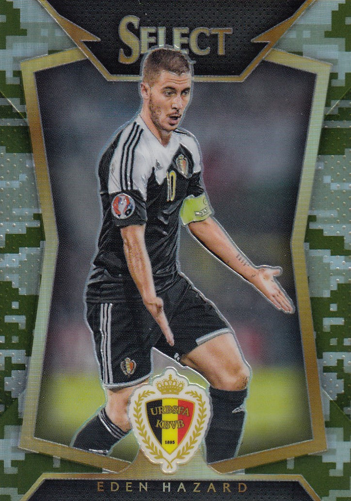 084. EDEN HAZARD - BELGIUM - CAMO PRIZM - #249