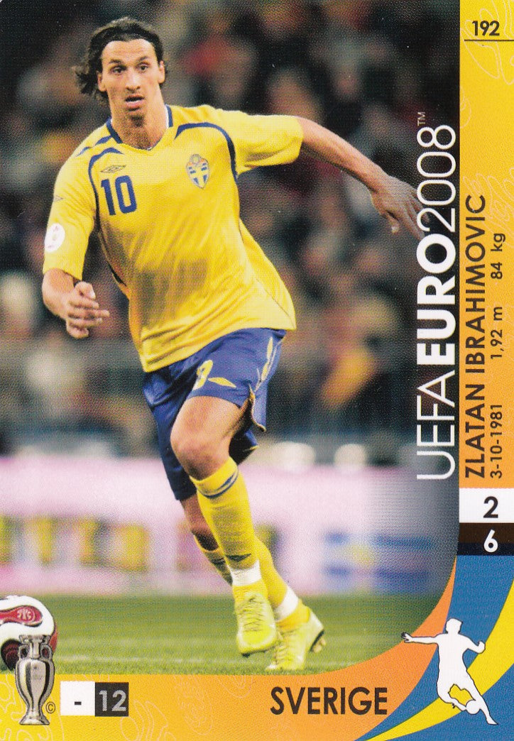 192. ZLATAN IBRAHIMOVIC - SVERIGE
