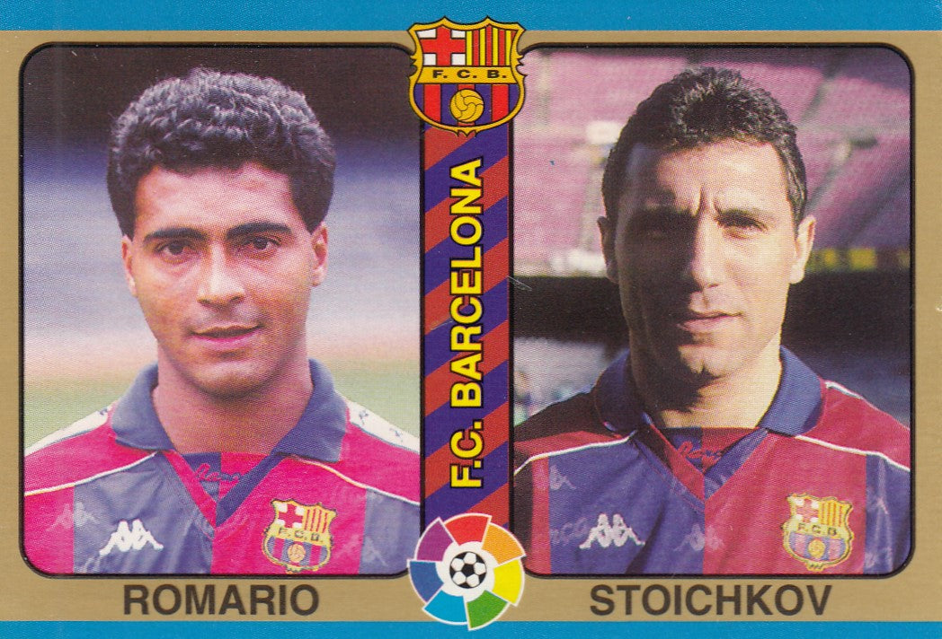 009. ROMARIO & STOICHKOV - FC BARCELONA - ROMARIO BARCELONA ROOKIE