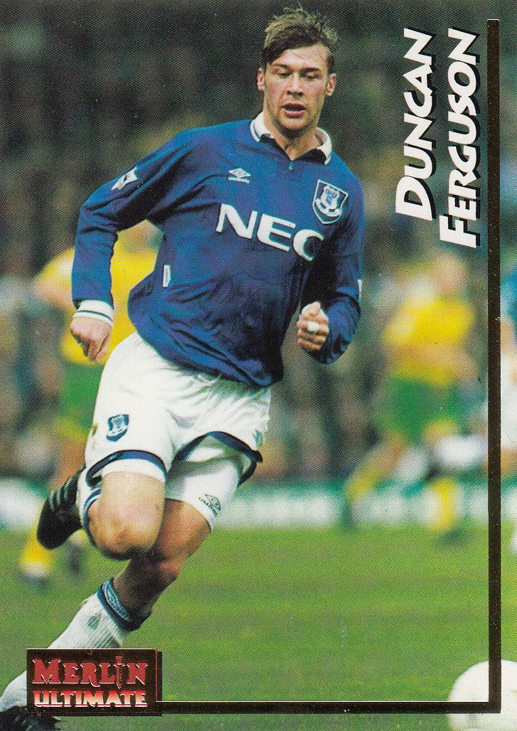 081. DUNCAN FERGUSON - EVERTON