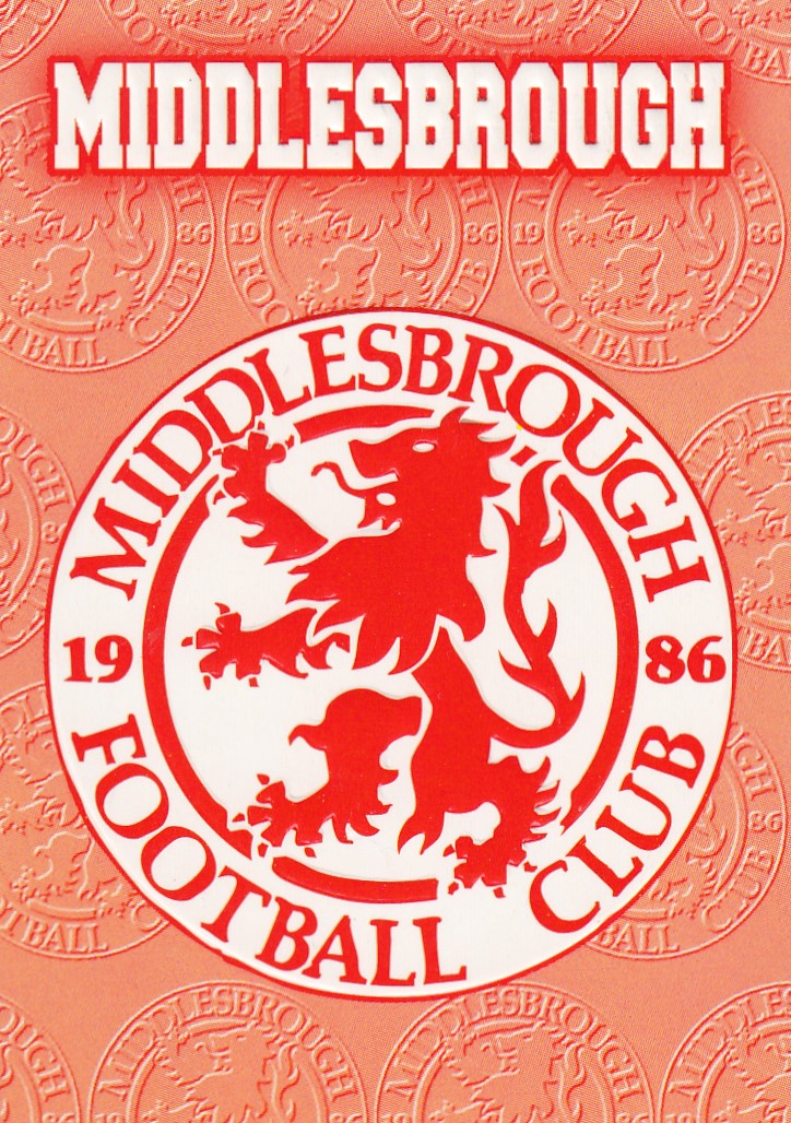 E12. TEAM BADGE - MIDDLESBROUGH