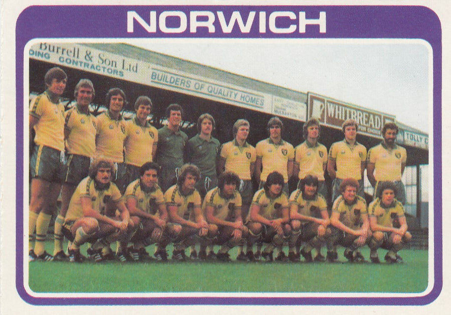 390. NORWICH - CHECKLIST - UKRYSSET