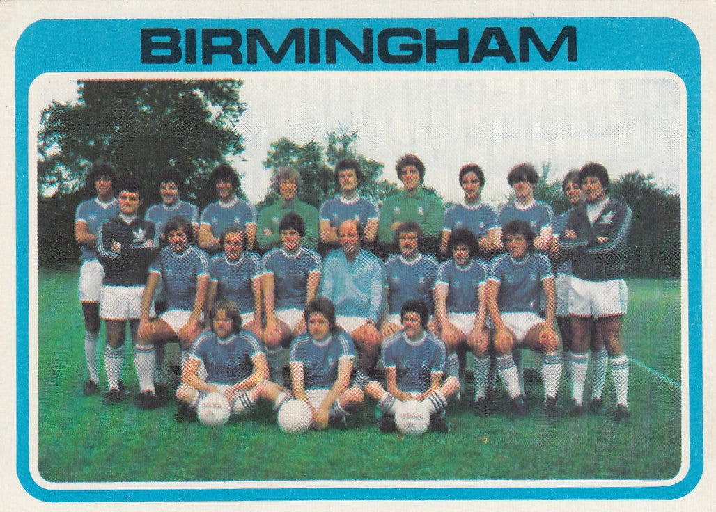 377. BIRMINGHAM - CHECKLIST - UKRYSSET