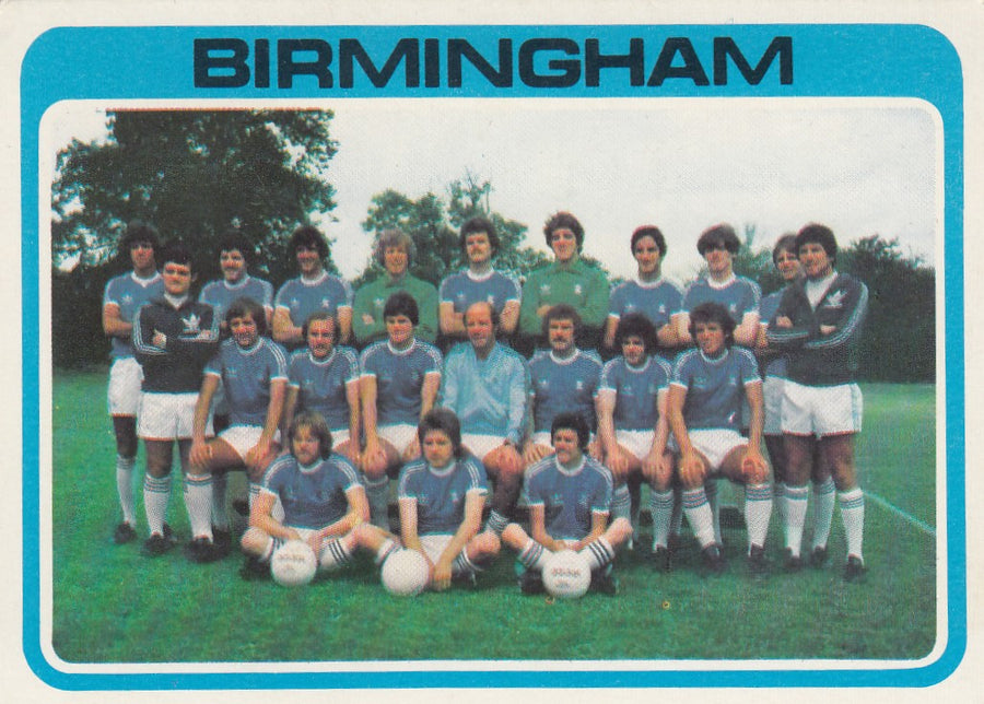 377. BIRMINGHAM - CHECKLIST - UKRYSSET