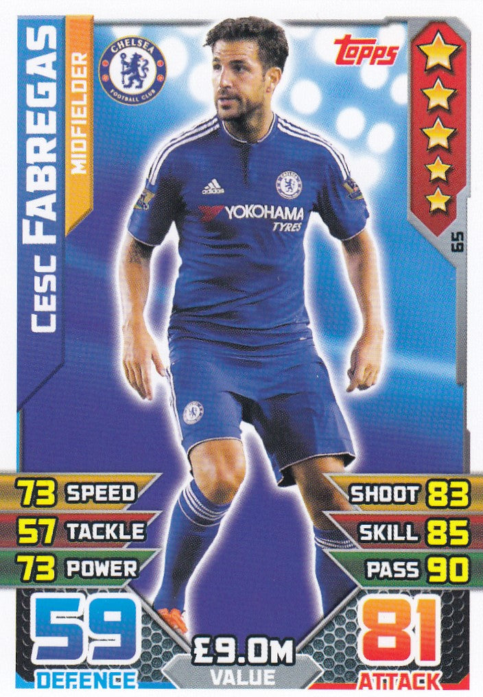 065. CESC FABREGAS - CHELSEA - MIDFIELDER