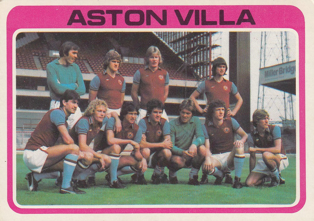 376. ASTON VILLA - CHECKLIST - UKRYSSET