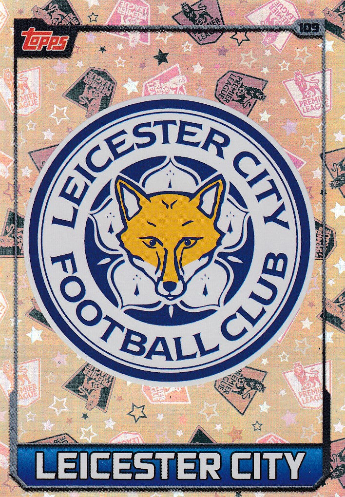 109. LEICESTER CITY - CLUB BADGE