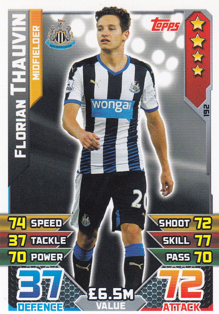192. FLORIAN THAUVIN - NEWCASTLE - MIDFIELDER