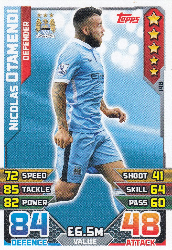 148. NICOLAS OTAMENDI - MANCHESTER CITY - DEFENDER