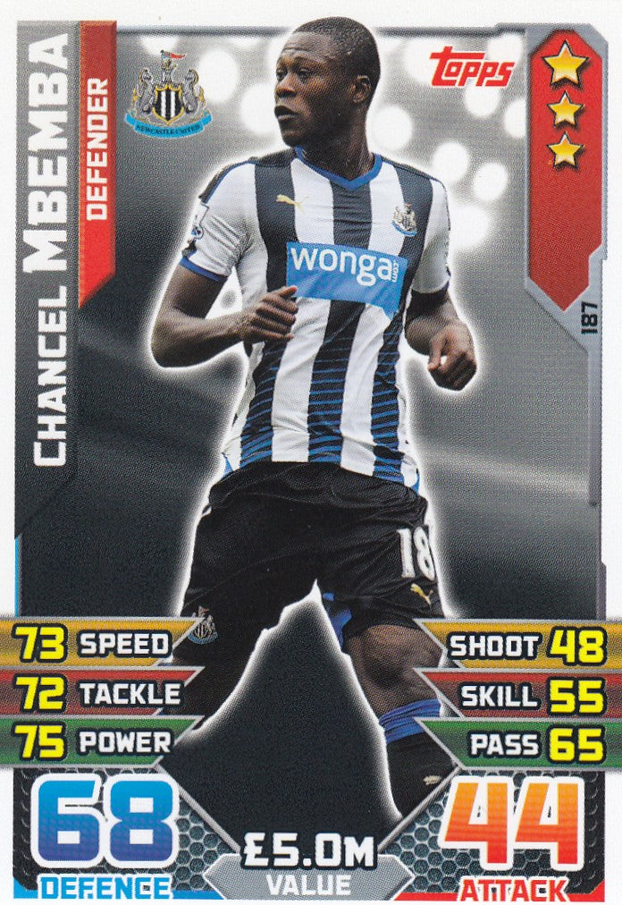 187. CHANCEL MBEMBA - NEWCASTLE - DEFENDER