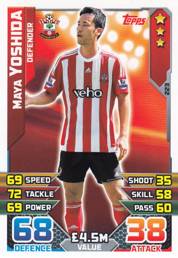 223. MAYA YOSHIDA - SOUTHAMPTON - DEFENDER