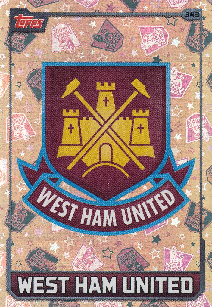 343. WEST HAM UNITED - CLUB BADGE