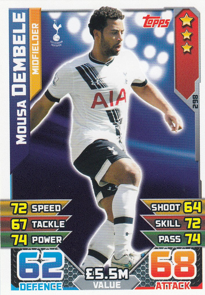 298. MOUSA DEMBELE - TOTTENHAM - MIDFIELDER