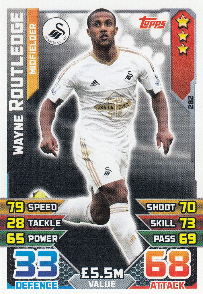 282. WAYNE ROUTLEDGE - SWANSEA - MIDFIELDER