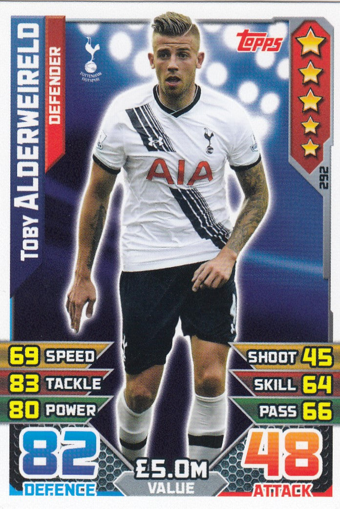 292. TOBY ALDERWEIRELD - TOTTENHAM - DEFENDER