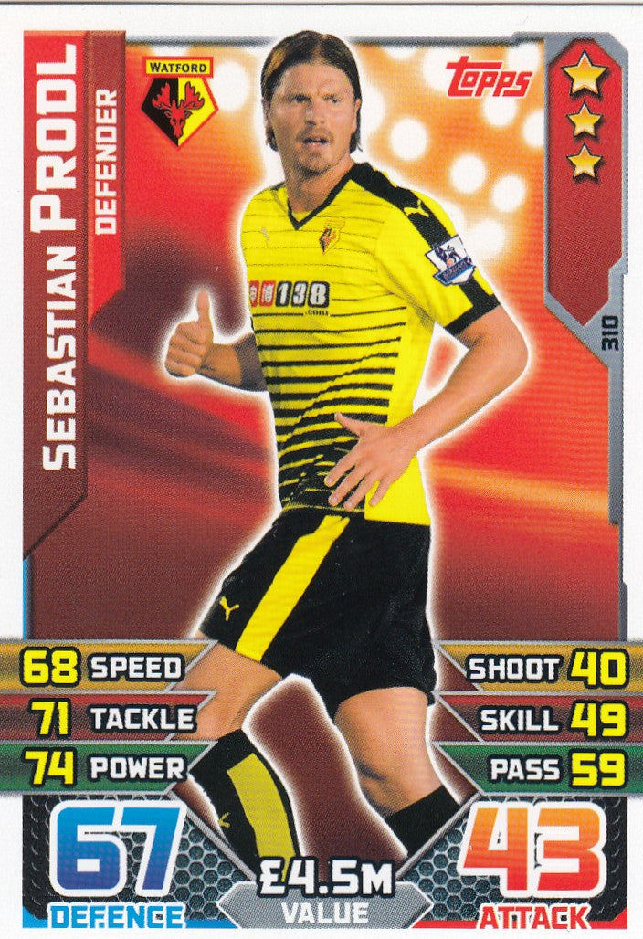 310. SEBASTIAN PRODL - WATFORD - DEFENDER