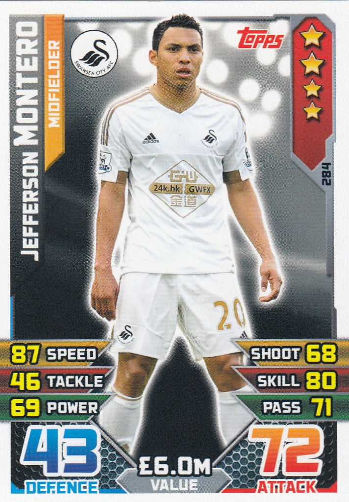 284. JEFFERSON MONTERO - SWANSEA - MIDFIELDER