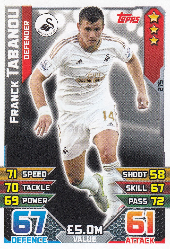 275. FRANCK TABANOU - SWANSEA - DEFENDER